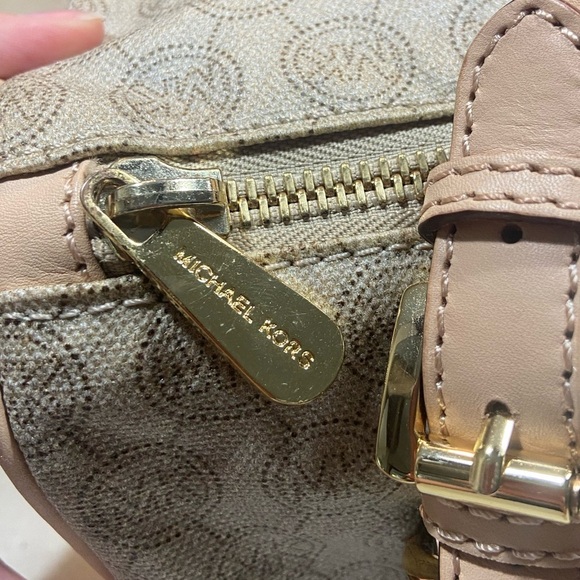 Michael Kors Beige Satchel - Picture 12 of 13